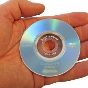 Mini DVD-R Disk Recovery